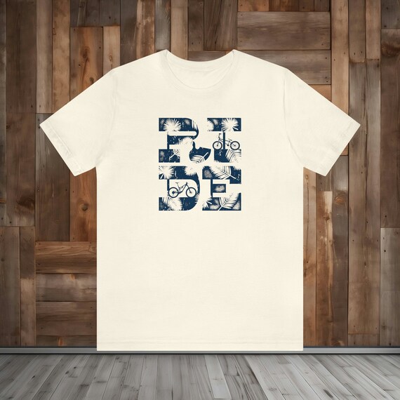 RIDE BMX and MTB Shirt, Mountain Bike T-Shirt, Bike Lover Tee for Riders, Biking Shirt, Bike Dad Cyclist Gift